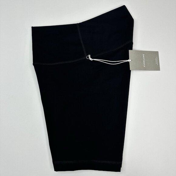 Everlane‎ Women’s NWT Black Athletic The Perform Biker Short Small/W23/L8 - Picture 3 of 11